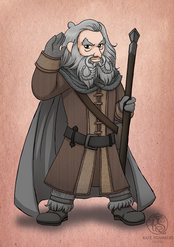 Chibi Oin from the Hobbit trilogy