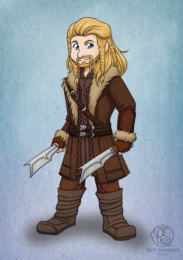 Chibi Fili from the Hobbit trilogy