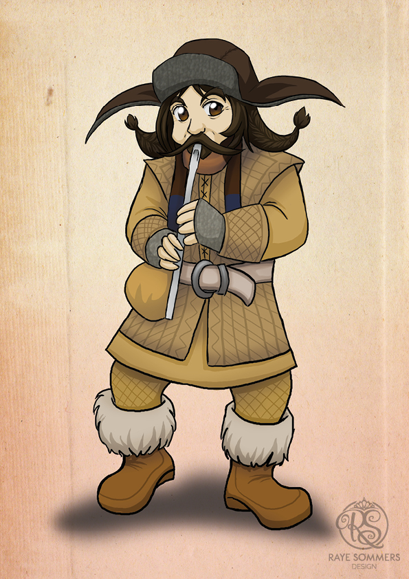 Chibi Bofur from the Hobbit trilogy