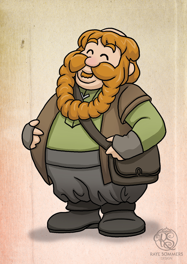 Chibi Bombur from the Hobbit trilogy