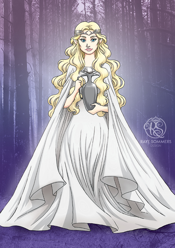 Chibi Galadriel from Lord of the Rings