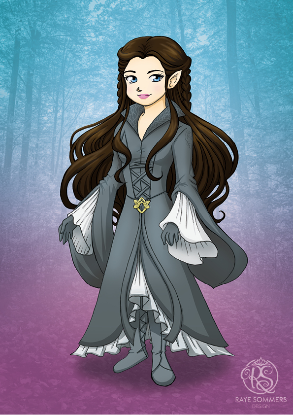 Chibi Arwen from Lord of the Rings