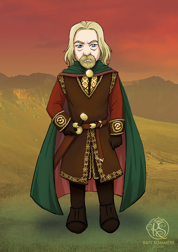Chibi Theoden from Lord of the Rings
