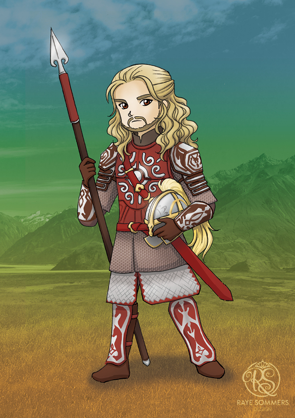 Chibi Eomer from Lord of the Rings