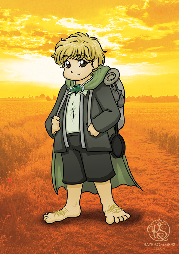 Chibi Samwise Gamgee from Lord of the Rings
