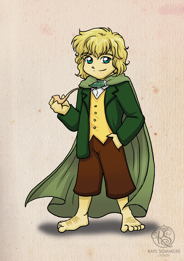 Chibi Meriadoc (Merry) Brandybuck from Lord of the Rings