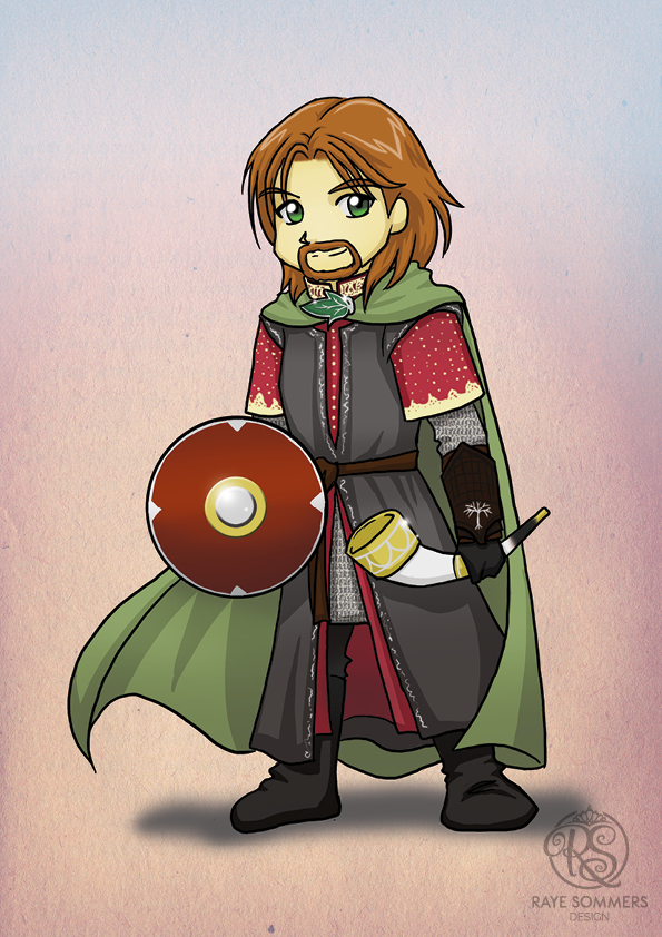 Chibi Boromir from Lord of the Rings