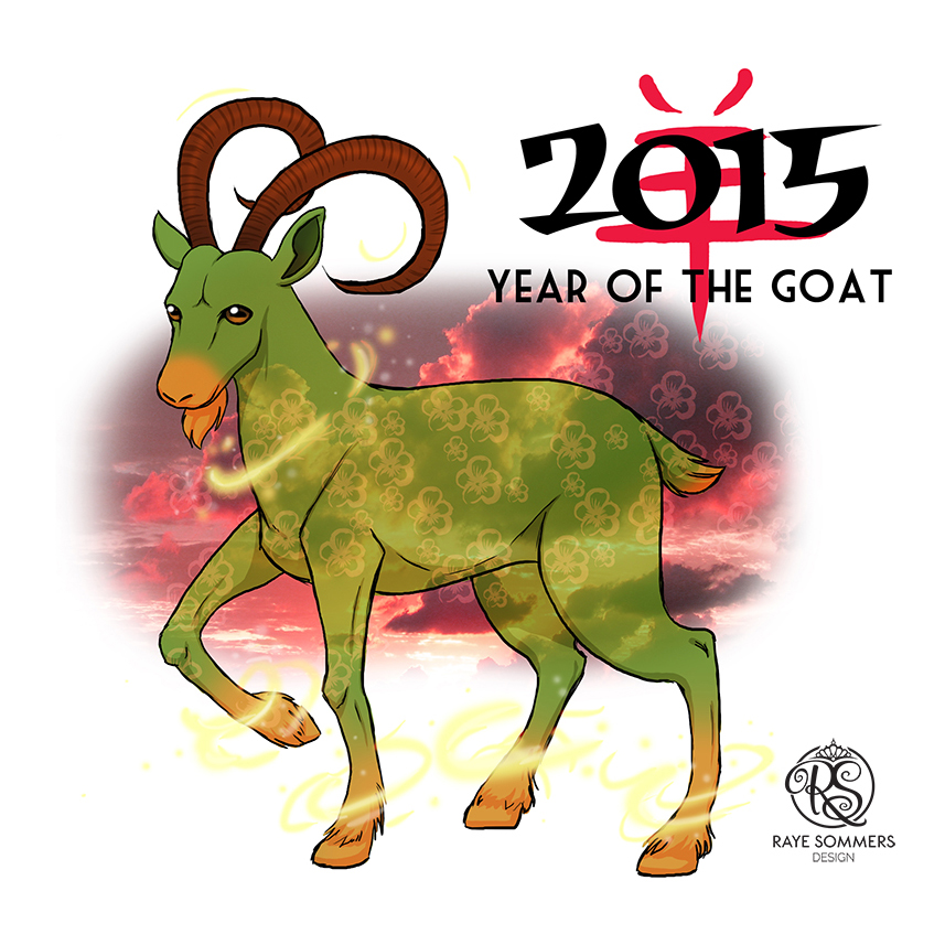 Year of the Goat, based on the Lunar New Year