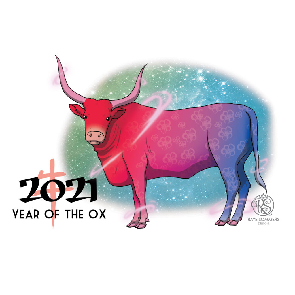 Year of the Ox, based on the Lunar New Year