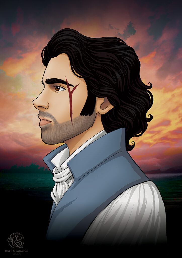 Ross Poldark from the Poldark TV show, played by Aidan Turner