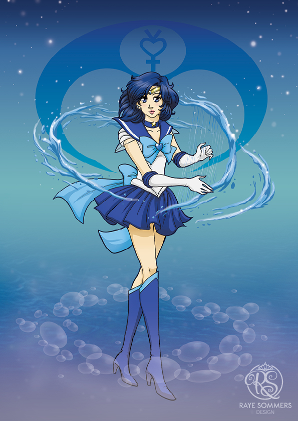Sailor Mercury/Mizuno Ami from Sailor Moon
