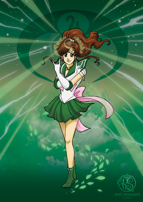Sailor Jupiter/Kino Makoto from Sailor Moon