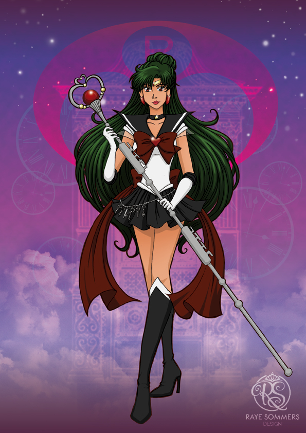 Sailor Pluto/Meiou Setsuna from Sailor Moon