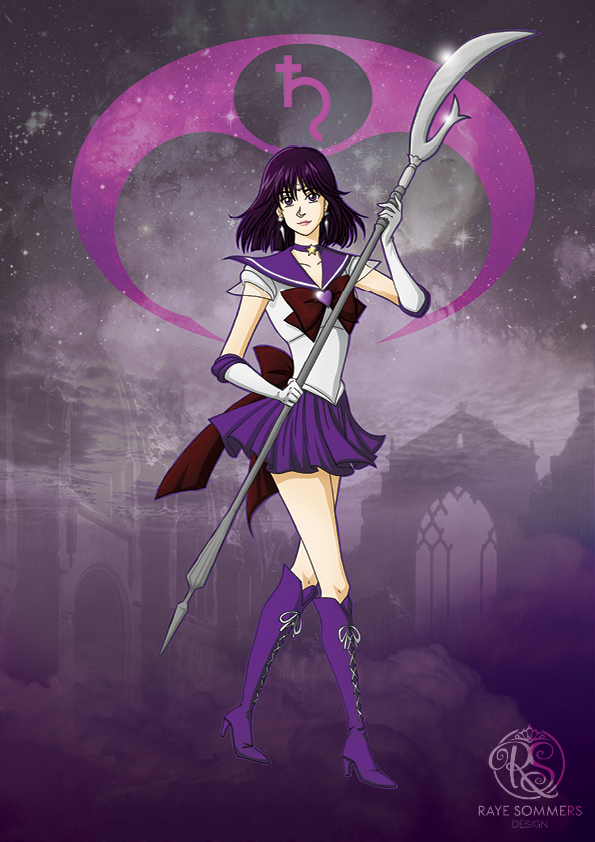Sailor Saturn/Tomoe Hotaru from Sailor Moon