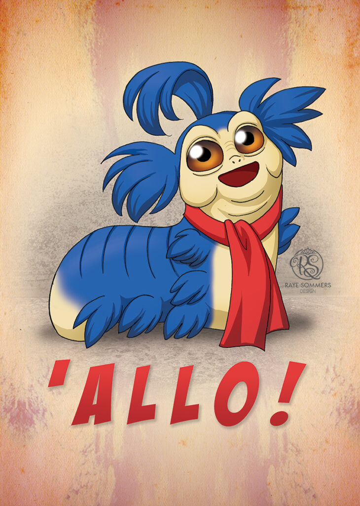 The worm from the movies Labyrinth