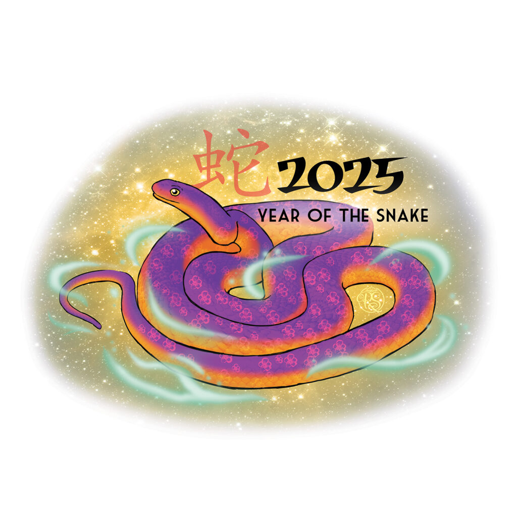 Year of the Snake, based on the Lunar New Year