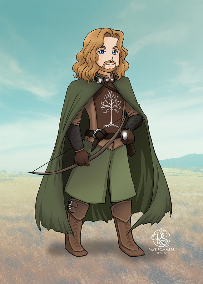 Chibi Faramir from Lord of the Rings